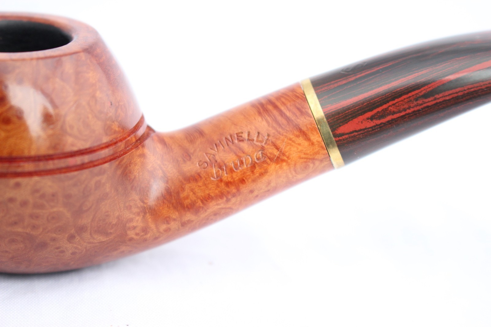 Details zu Pfeife, Pipe, Pipa SAVINELLI BRUNA 673 KS, 9 mm Filter, Neuwertig Limitierte Auflage günstig