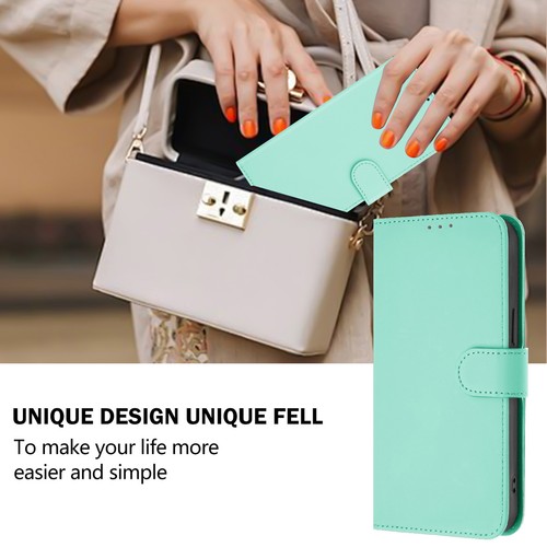 Funda de cuero plegable tipo billetera para teléfono Motorola G05 G15 E14 G85 Edge 50 - Imagen 111 de 115