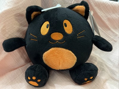New American Greetings Black Fat Cat Halloween Collectible Stuffed Animal Plush