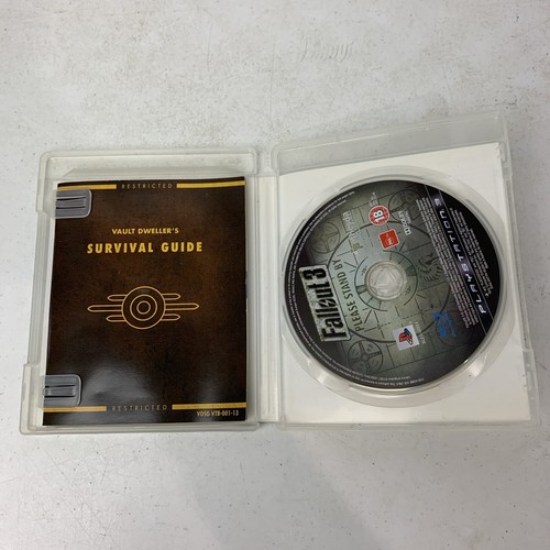 Fallout 3 Sony PlayStation 3 PS3 Video Game Complete With Survival Guide - Picture 3 of 6