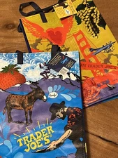 Set of 1 NWT Trader Joe’s SAN FRANCISCO/NOR CAL Reusable Shopping Bag