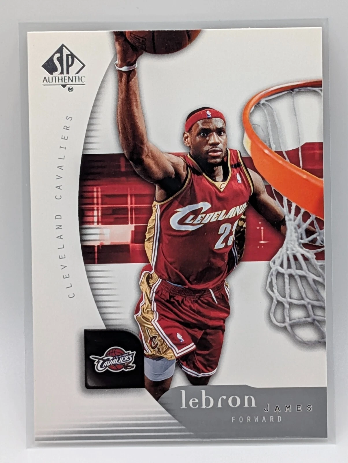 Lebron James trading card