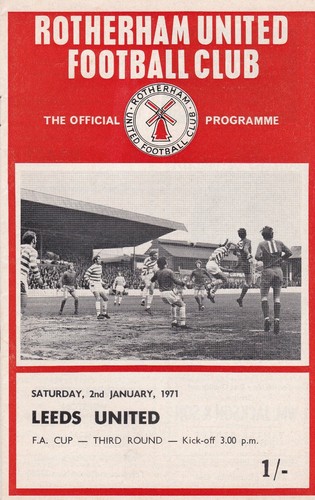 PROGRAMAS LEEDS UNITED AWAY 1970-1971 ~ ELIGES OPONENTES FRANQUEO GRATUITO - Imagen 14 de 21