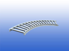Rollenbahn-Förderband Kurve 40 cm Overtoom