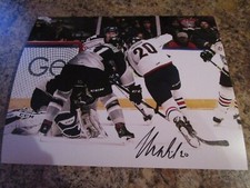 KRYSTOF HRABIK SIGNED 8X10 MATTE PHOTO TRI CITY AMERICANS (E) SAN JOSE SHARKS