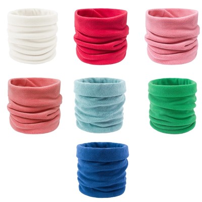 Winter Fleece Neck Gaiter Warmer Cold Weather Ski Face Mask Scarf for Men Women