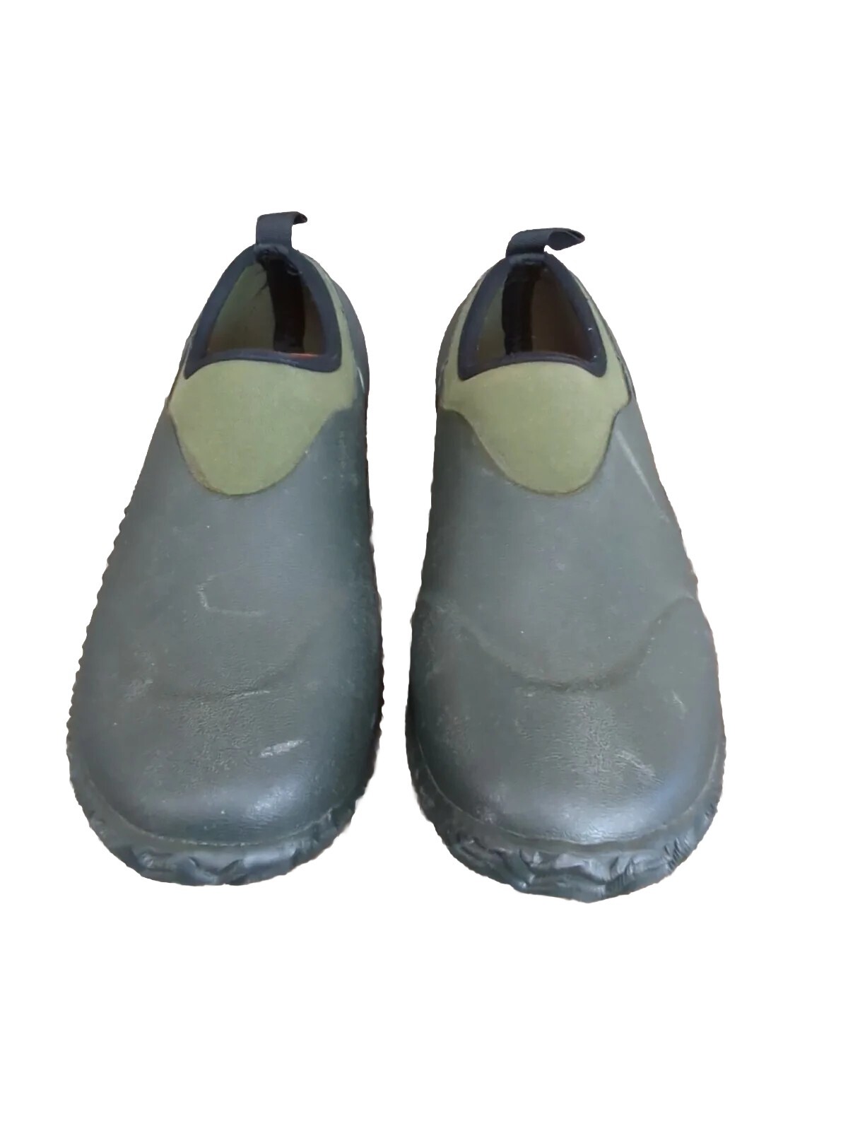 Habit Hunter Shoes Green Rubber Slip On Men's 7 Moccasin Loafers GUC eBay