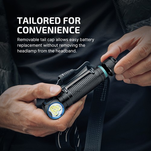 Olight Perun 3 Rechargeable Headlamp Head Torch LED with White & Red Light IP68 - Picture 8 of 37