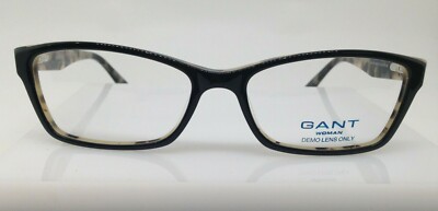 GANT GW 102 Black Tortoise BLKTO Woman Plastic Eyeglasses Frame 53-16-135 GW 102