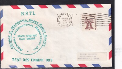 Raketen Space Shuttle Engine 3  Test 29 1st RPL Test, Bay St. Louis 13.,01.77