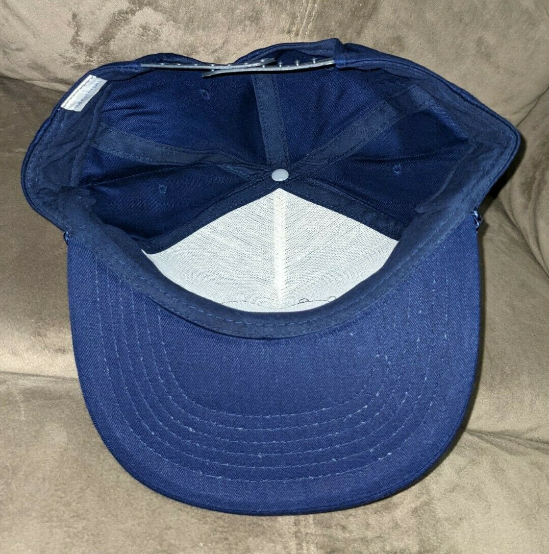 JB TRUCK SERVICES PATCH SNAPBACK HAT CAP NAVY BLU… - image 6