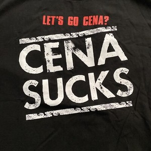Let’s Go Cena? Cena Sucks!! John Cena RARE WWF WWE Word Life GOAT Sz XL OG! New