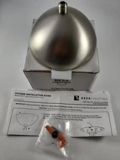 BESA Lighting T31B-SN Dome Canopy Fixture For Pendant Lighting 