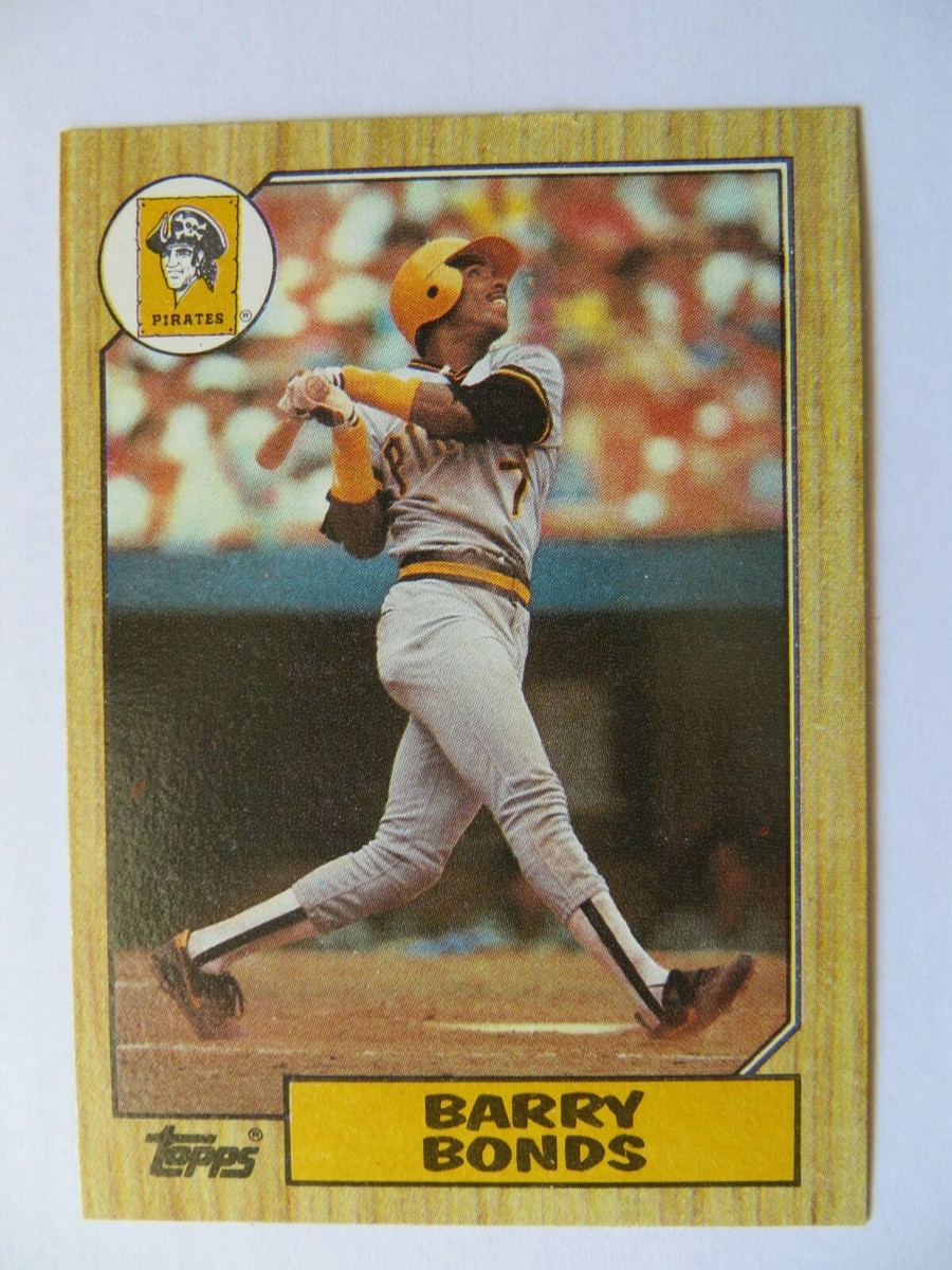 1987 TOPPS #120 BARRY BONDS RC | eBay