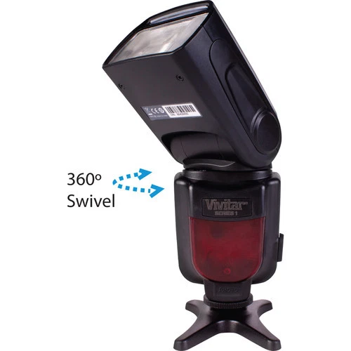 TTL Speedlite Flash for NIKON D5500 D5300 D5200 D3300 D3200 by VIVITAR Photo - Image 3 of 4