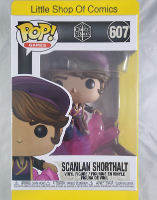 Funko Pop! Critical Role Vox Machina Scanlan Shorthalt #607 Vinyl Fig See Photos