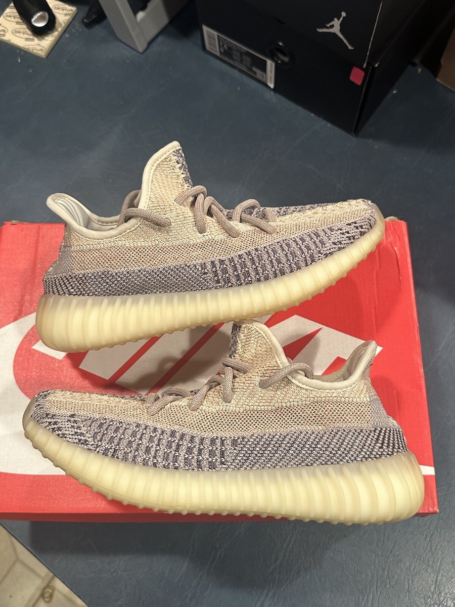 Size adidas Yeezy Boost 350 V2 Ash Pearl Purple Beige GY7658 100% Real