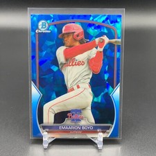 2023 Bowman Draft - Chrome #BDC-43 Emaarion Boyd Sapphire TTC1864