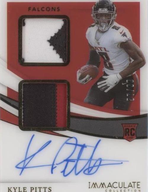 2021 Panini Immaculate Collection Kyle Pitts #ISP-KP - 1 of 2