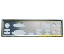 For MSI B460M PRO-VDH WIFI IO I/O Shield Rear Baffle Backplate Motherboard