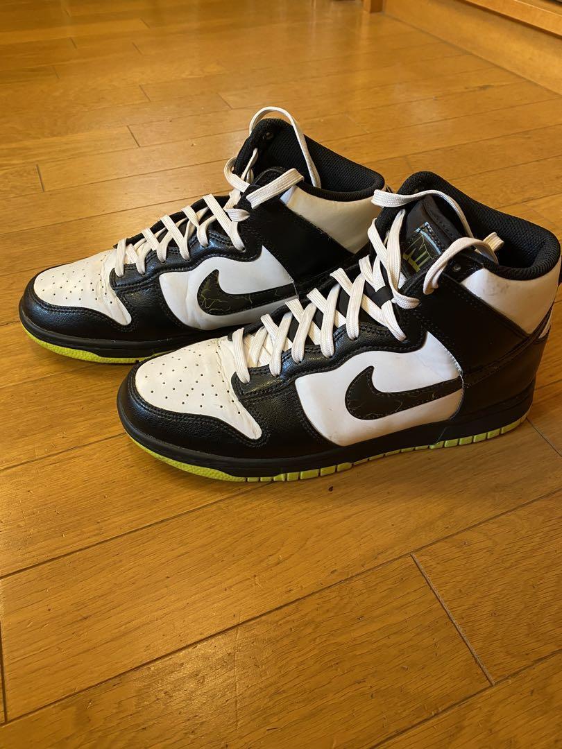 Nike Dunk High Electric Panda Men’s Size 8.5 US Rare Design, Excellent Condition