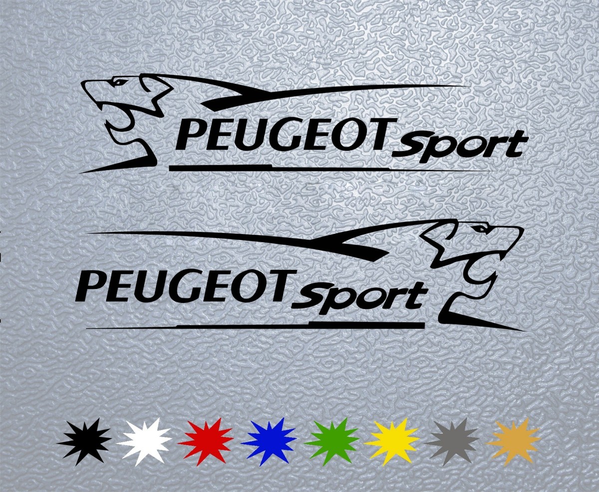 Autocollant vintage PEUGEOT ACCESSORIES LINE