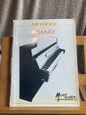 Méthode de piano partition éditions Music leader