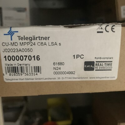 Pack Panel Telegärtner CU-MD MPP24 C6A