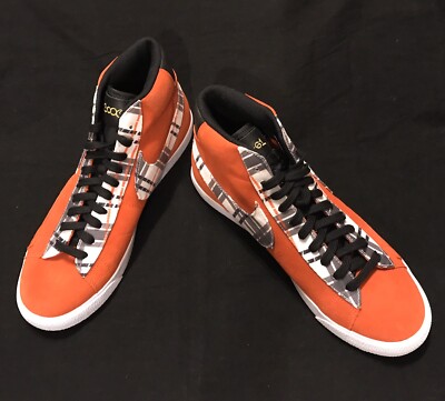 Nike Mens Blazer Mid PRM Ben Simmons CJ9782-800 Retro Plaid Sneakers 10.5
