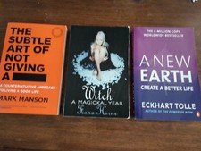 Wicca Spirituality And Empowerment Bulk Pack Preloved Books Self Help Motivate 