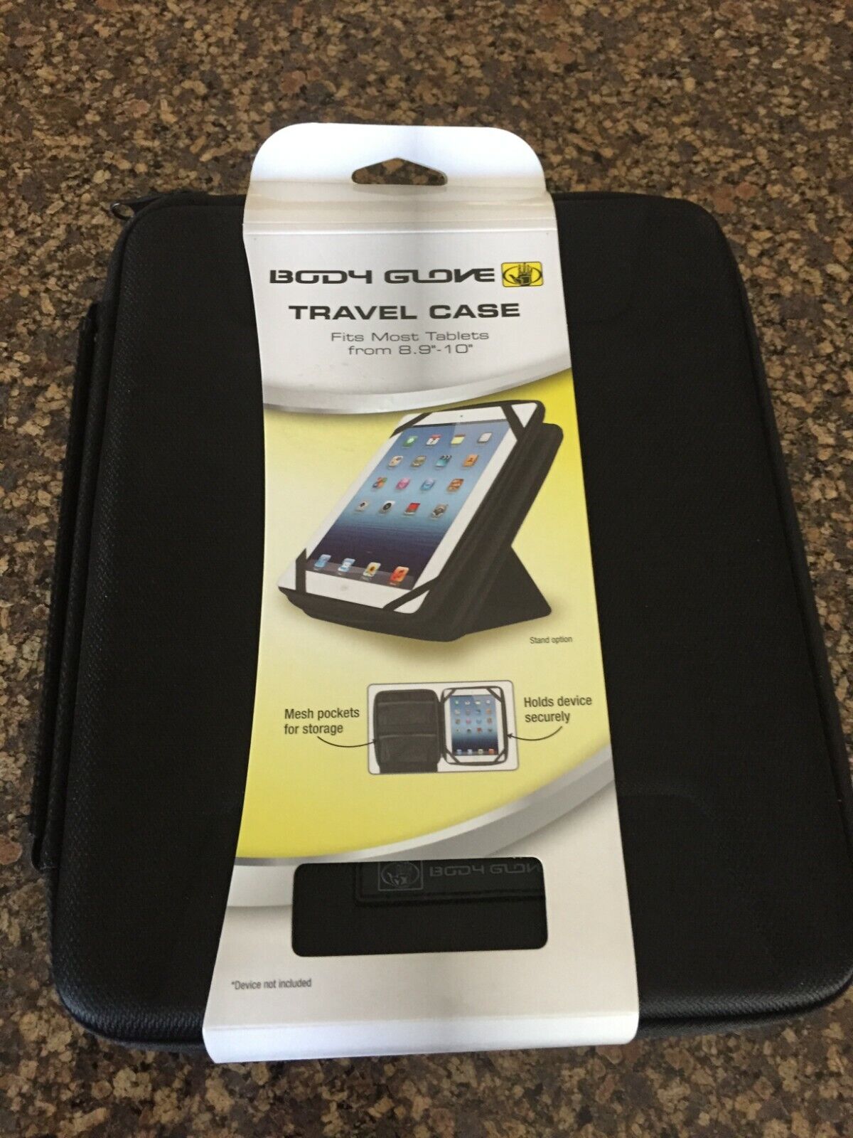 Body Glove Travel Case Fits Most Tablets From 8.9" to 10" Brand NEW