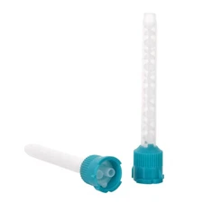 250(5 Bags) Dental Mixing Tips Impression HP Tips Teal 6.5mm(1:1)