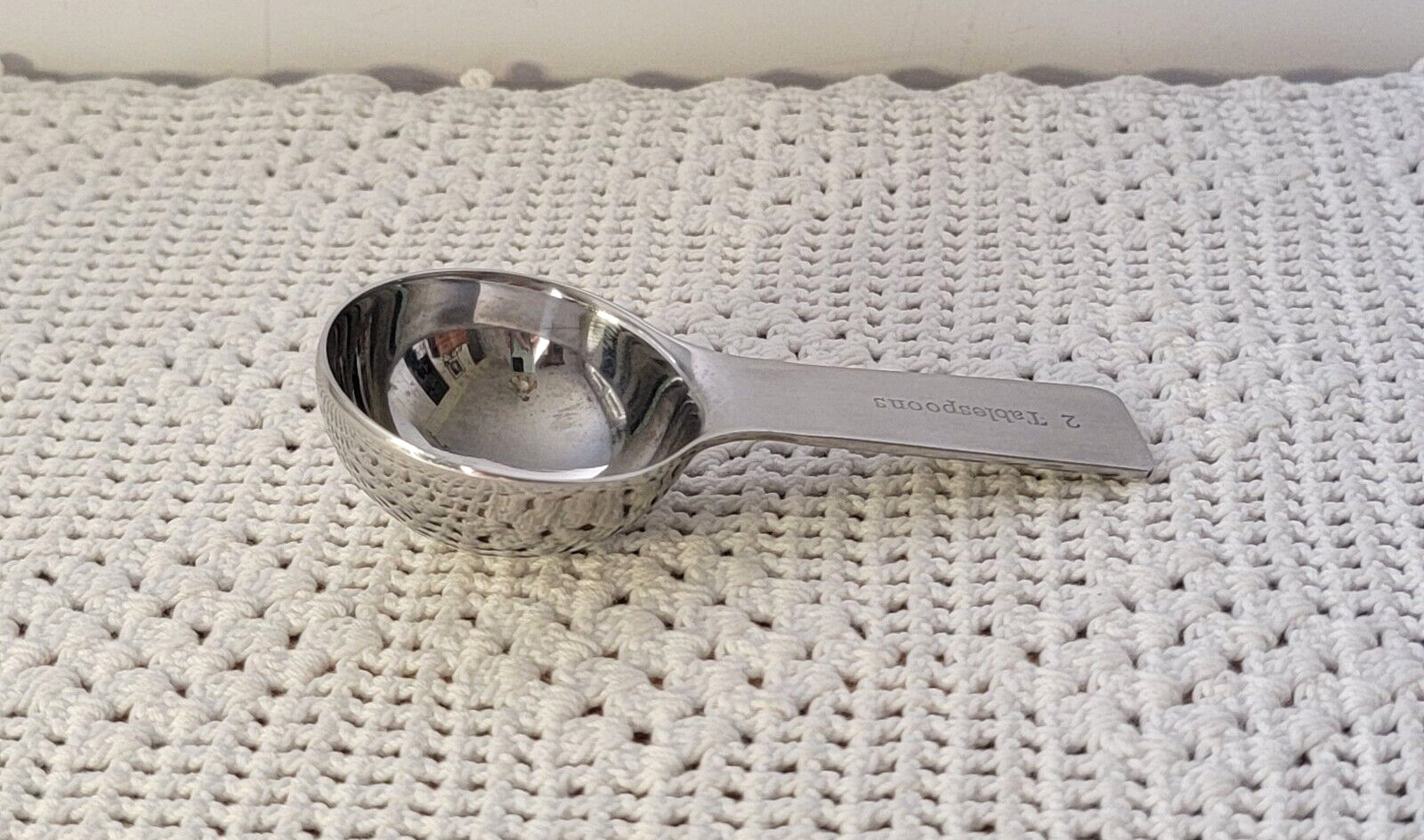 Coffee Scoop Heavy Duty 18/8 Stainless Steel 2 Tbsp 4 1/8" Long