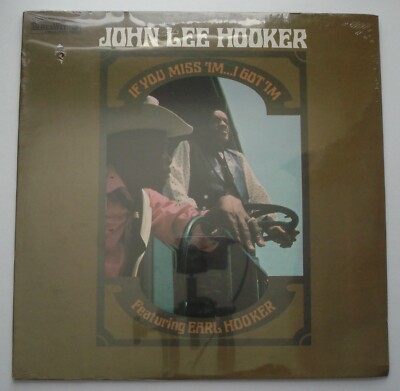 JOHN LEE HOOKER If You Miss 'Im... I Got BLUESWAY '70 SEALED blues vinyl LP Earl