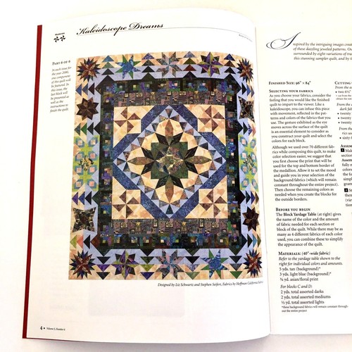 The Foundation Stückmuster Journal Quilter Papierstück 2000 Vol 5 Nummer 6 - Bild 4 von 12