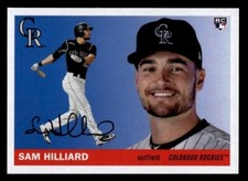 2020 Topps Archives Sam Hilliard 40 RC | Atlanta Braves