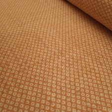 Orange Dotted Digitally Printed Japanese Traditional Quilting 100% Cotton Fabric