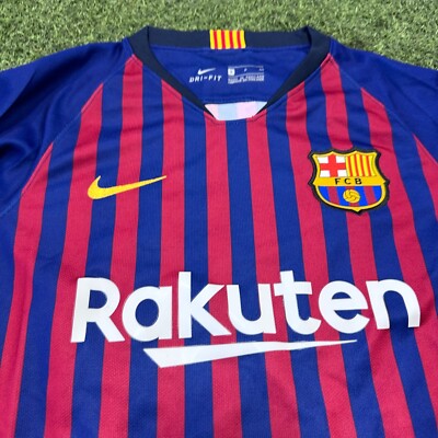 Nike FC Barcelona Home Youth 's Soccer Jersey 17/18 | eBay