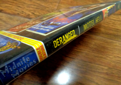 MGM MIDNITE MOVIES DOUBLE FEATURE DERANGER MOTEL HELL USED VGC TESTED - Picture 3 of 4