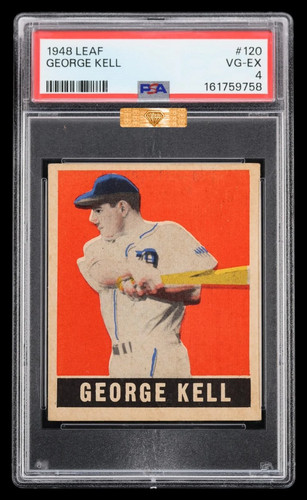 George Kell #120 1948 Leaf card