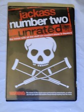 Jackass Number Two Unrated DVD Movie - Paramount Pictures - Widescreen - Used