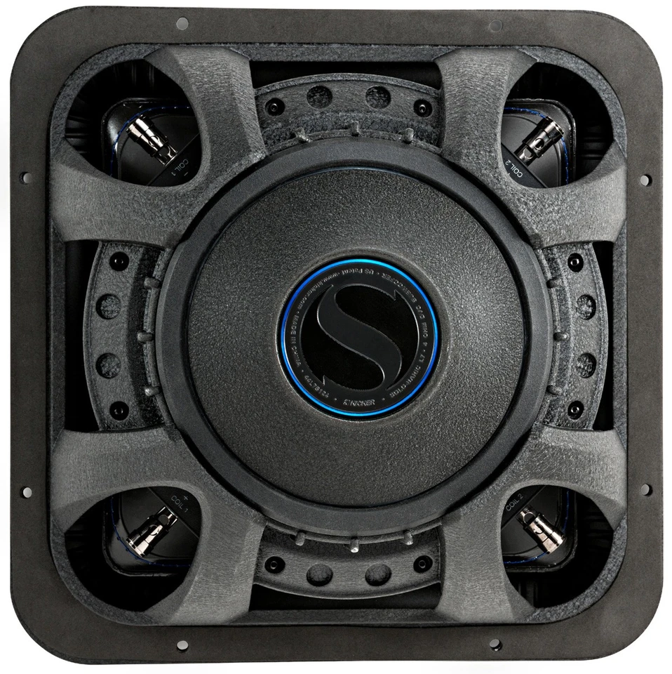 Kicker 44L7S154 Car Audio Solobaric 15" Subwoofer Square L7 Dual 4 Ohm Sub Pair - Image 4 of 4