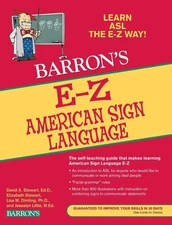 E-Z American Sign Language (Barron's Easy Way) - paperback Stewart Ed.D., Da...
