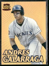 Andres Galarraga 1995 Pacific #35 Gold Prisms Colorado Rockies