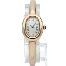 CARTIER Baignoire Mini Watch Size 16 WGBA0048 18K Pink Gold WomenWatch white... 2