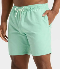 NEW Goodfellow Co. Men's Above The Knee 7" Swim Trunks Size XXL