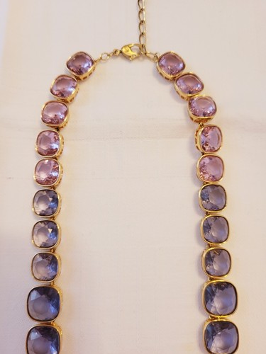 Swarovski - wunderschönes Collier, große Farbsteine, wie Neu - Bild 9 von 10