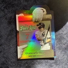 2025 Topps Holiday - Making The Nice List - #MNL-18 Giancarlo Stanton