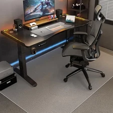 Office Chair Mat for Hardwood Floors, 63" x 51" 63" x 51" for Hard floor Clear