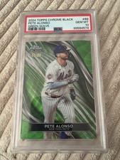 2024 Topps Chrome Black - Pete Alonso #68 Green Wave Refractor /99